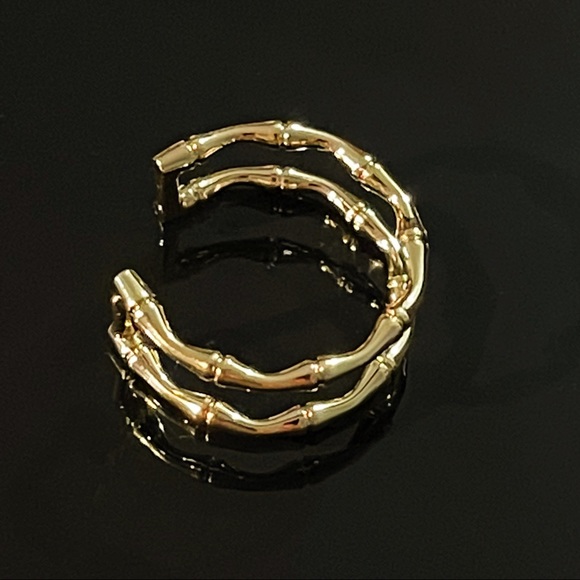 ✨Minimalistic Gold Two Strands Adjustable Ring - Picture 2 of 4
